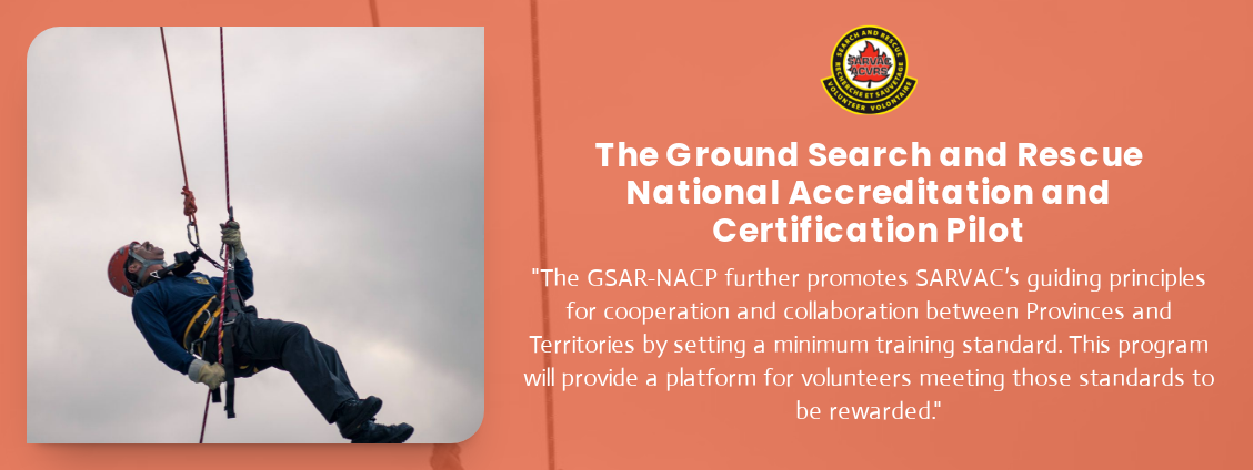 The Ground Search and Rescue – National Accreditation and Certification Pilot (NACP)